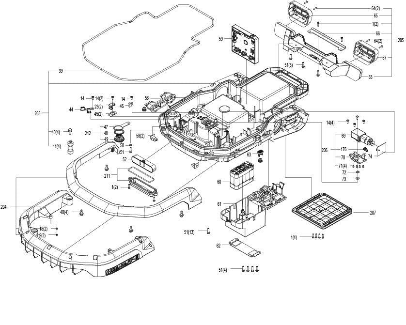 Robot kr160e, 160ea, 161e, 171e, 172e, 172ea, 173e, 174e
