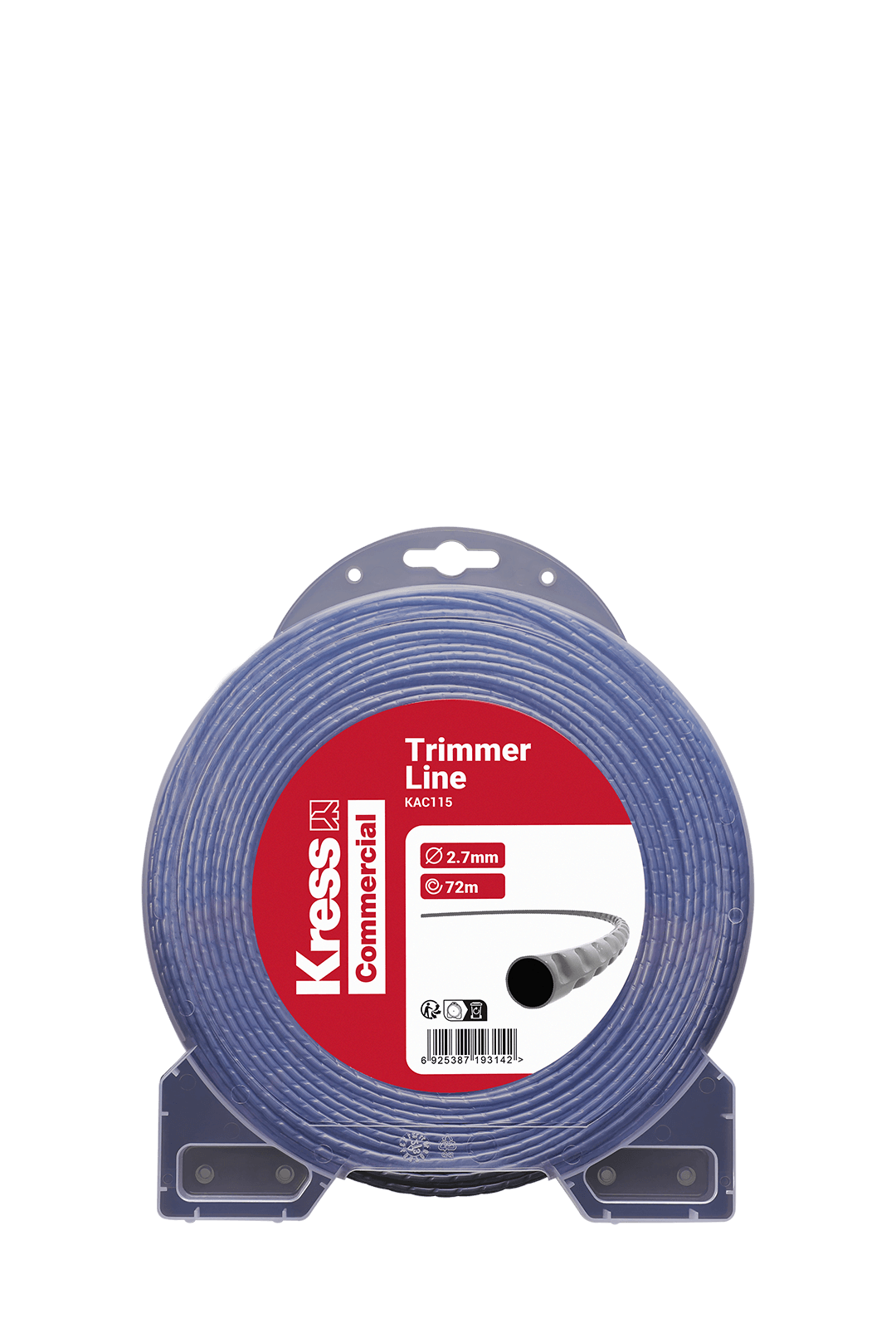 ligne de coupe de 72 m de long et de 2,7 mm de diamètre