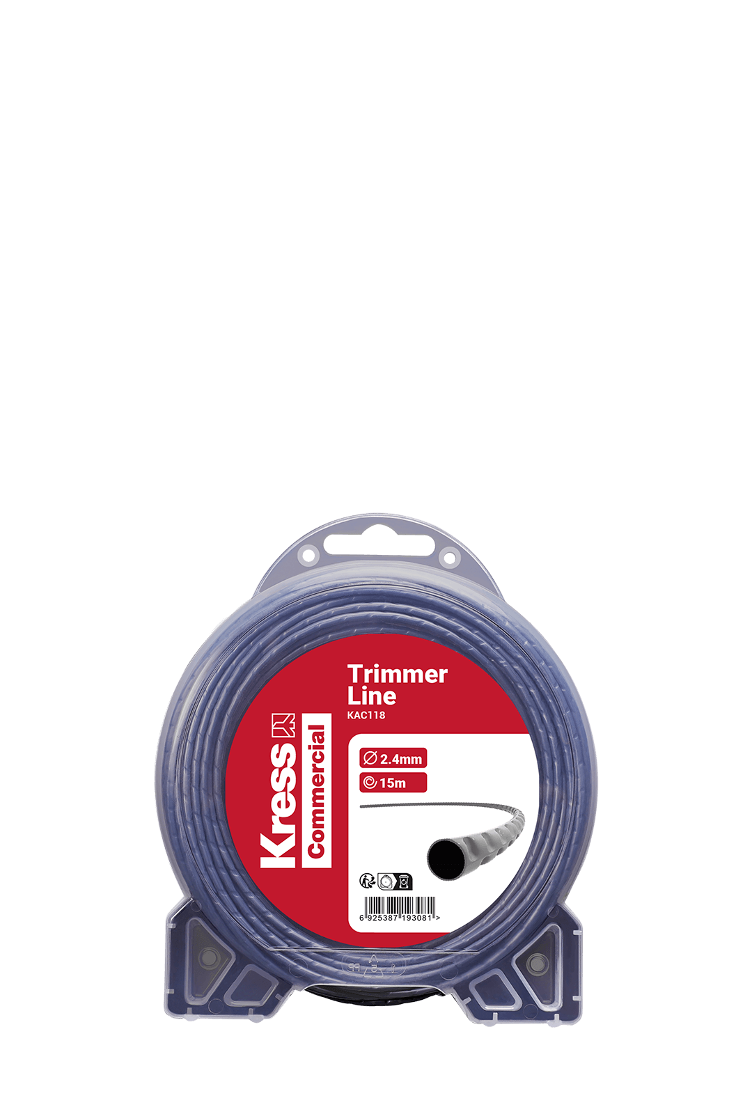 fil de coupe de 15 m de long et de 2,4 mm de diamètre