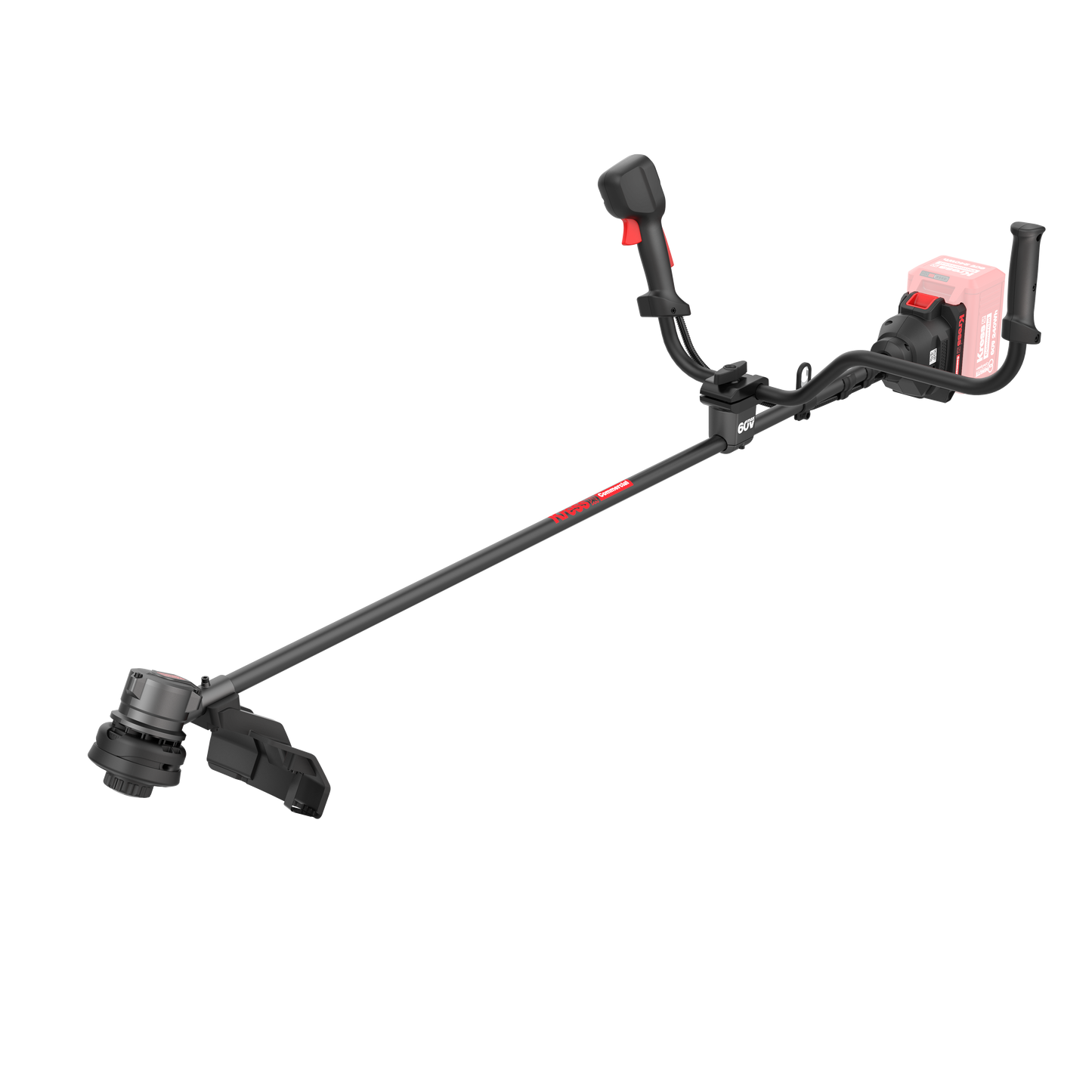 Débroussailleuse à moteur frontal Kress Commercial 60 V 42 cm