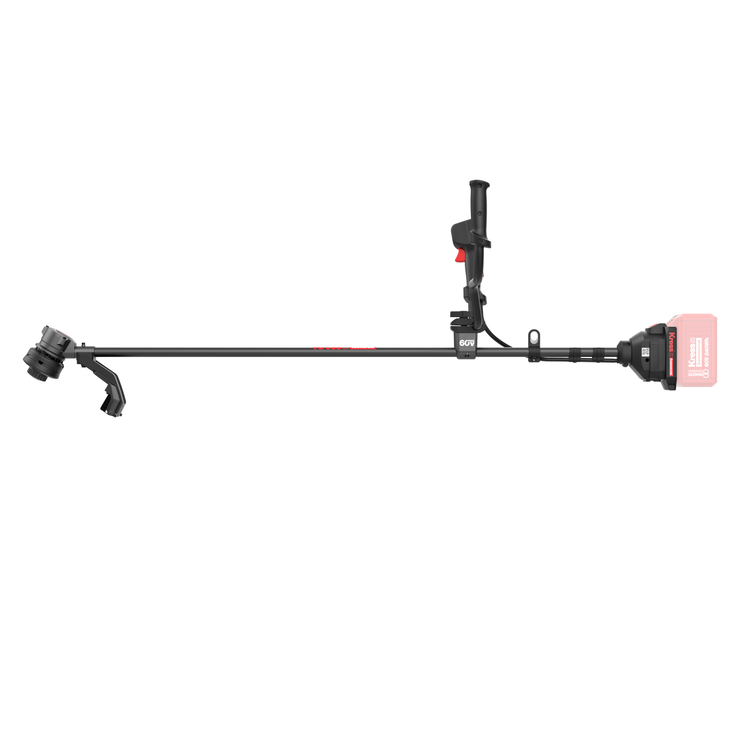 Débroussailleuse à moteur frontal Kress Commercial 60 V 42 cm