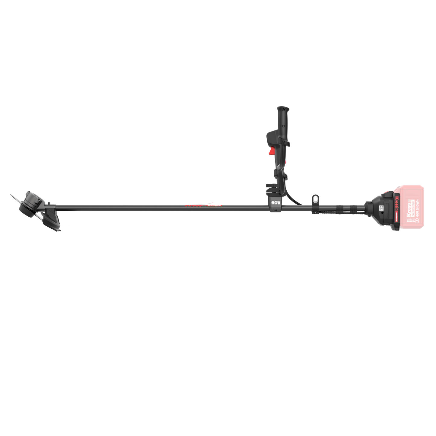 Débroussailleuse à moteur frontal Kress Commercial 60 V 42 cm