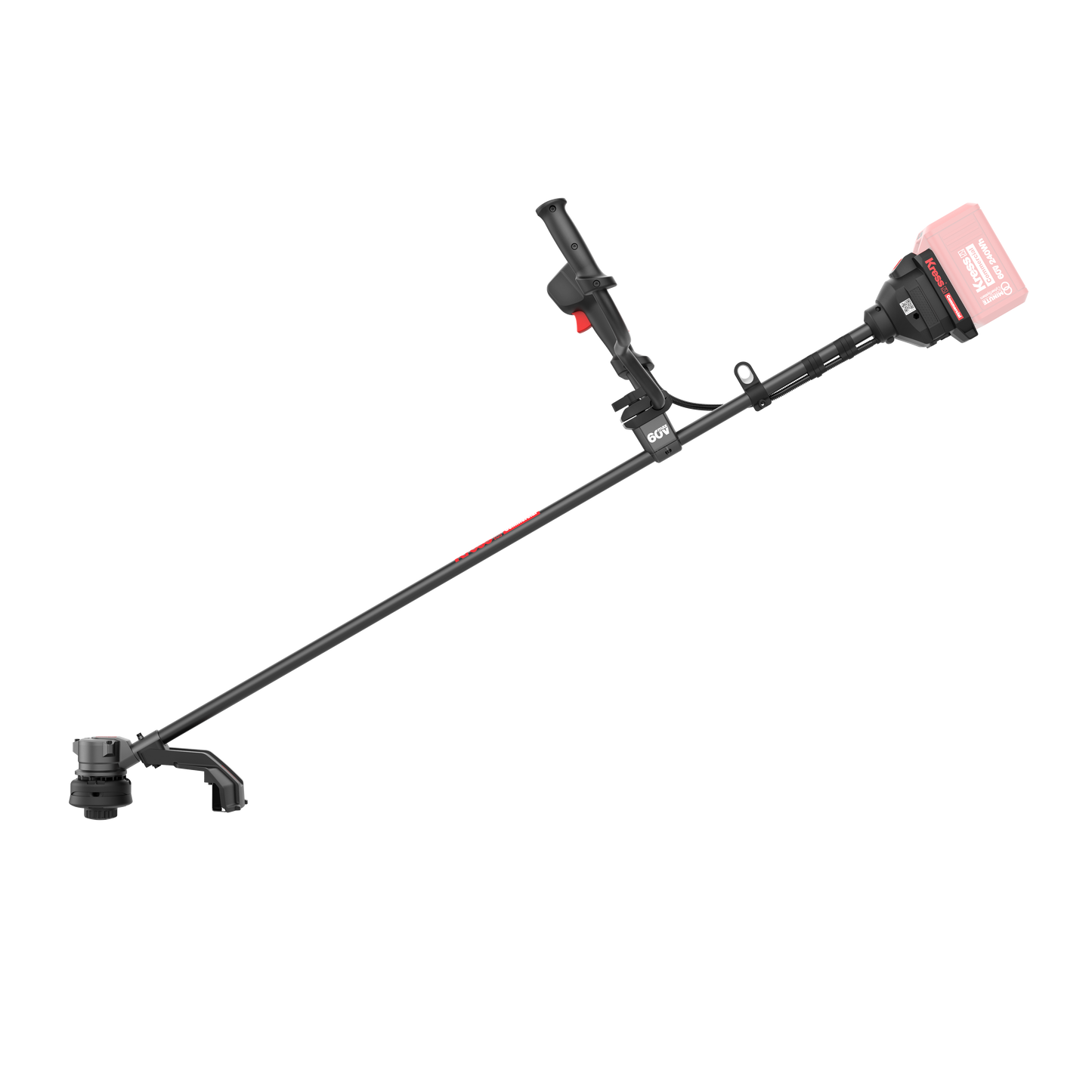 Débroussailleuse à moteur frontal Kress Commercial 60 V 42 cm