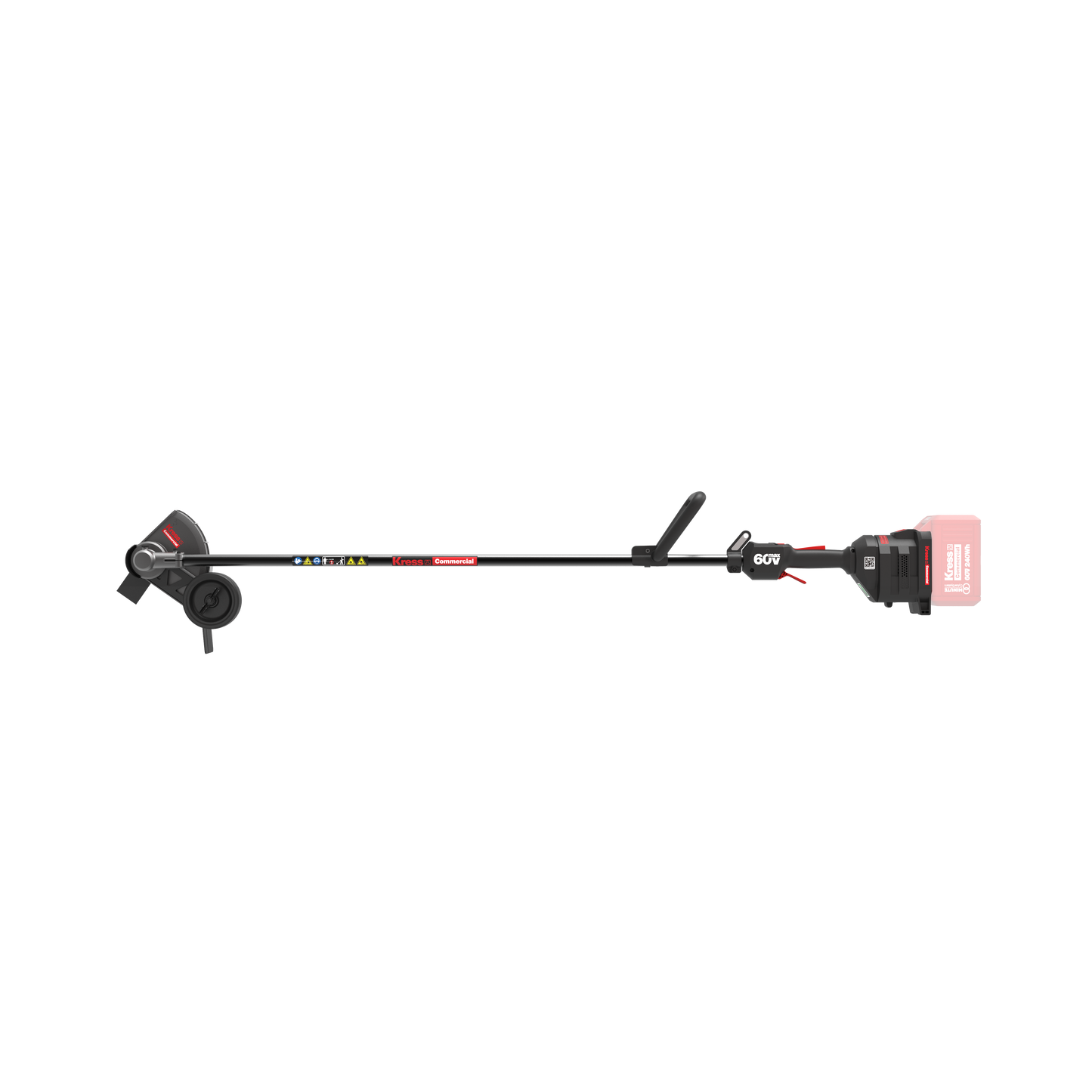 Kress Commercial 60 V 20 cm coupe-bordures à arbre droit