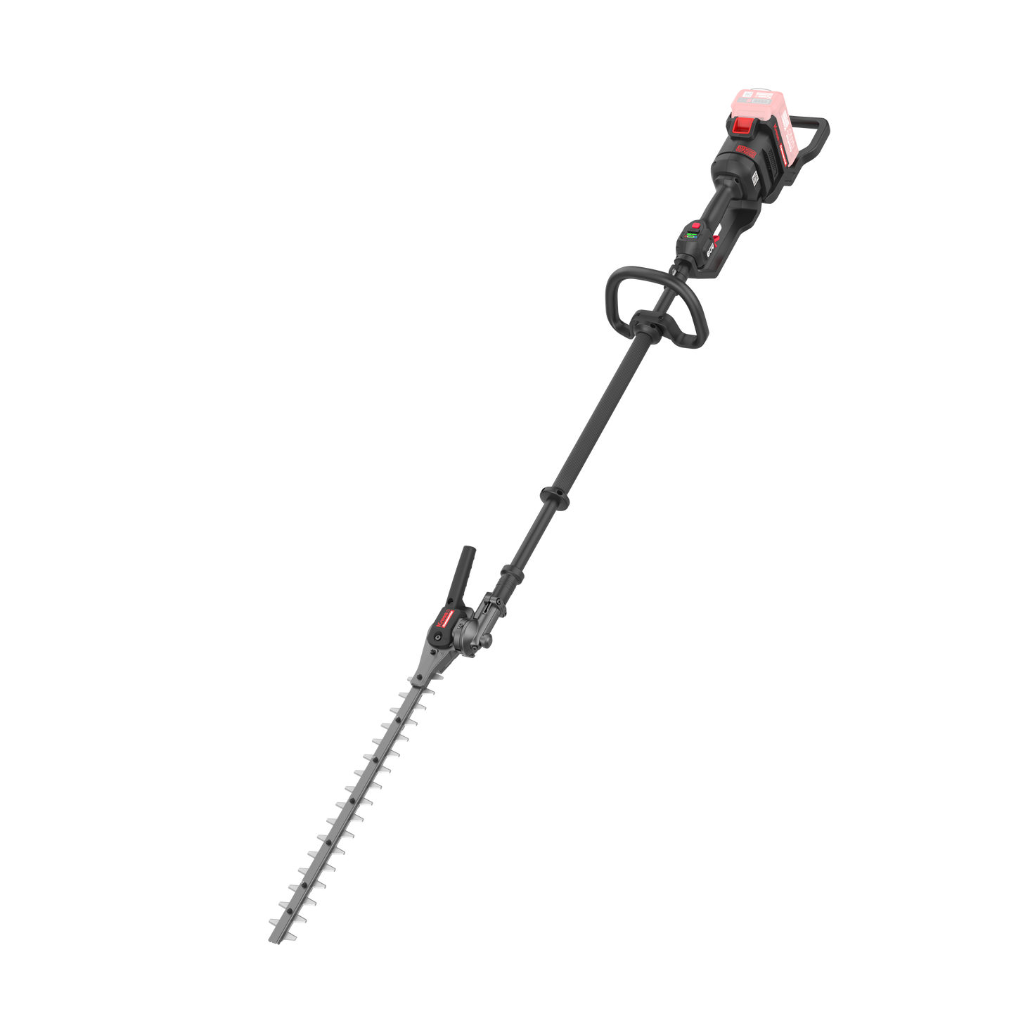 Taille-haie à perche articulée (145°) Kress Commercial 60 V 55 cm à arbre court