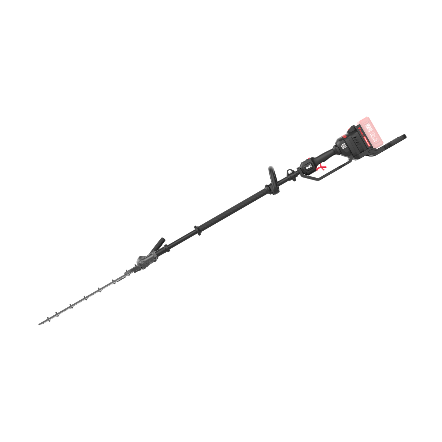 Taille-haie à perche articulée (145°) Kress Commercial 60 V 55 cm à arbre court