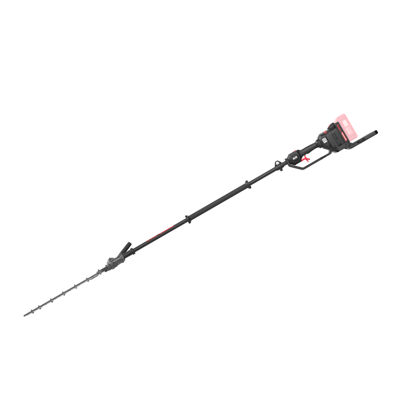 Taille-haie à perche articulé (145°) Kress Commercial 60 V 55 cm de long