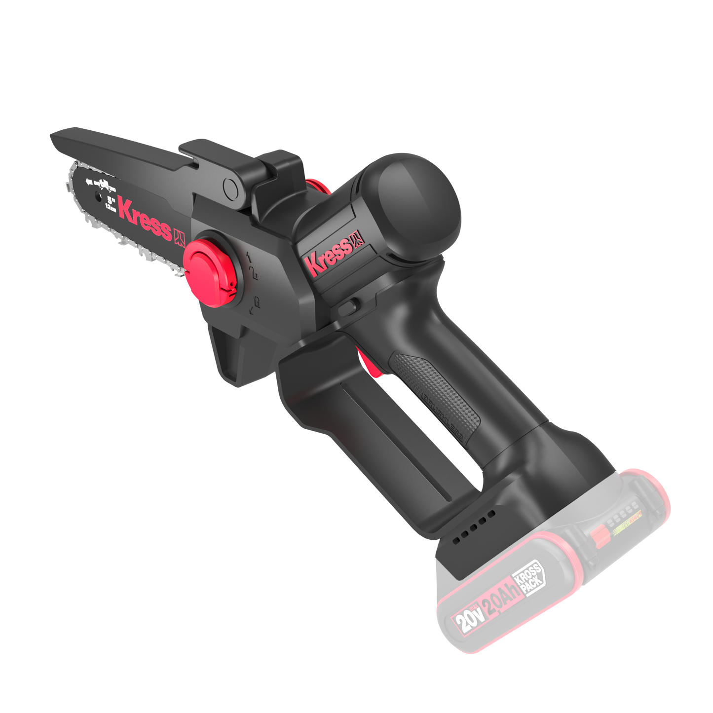 Tronçonneuse à une main Kress 20 V 12 cm moteur brushless