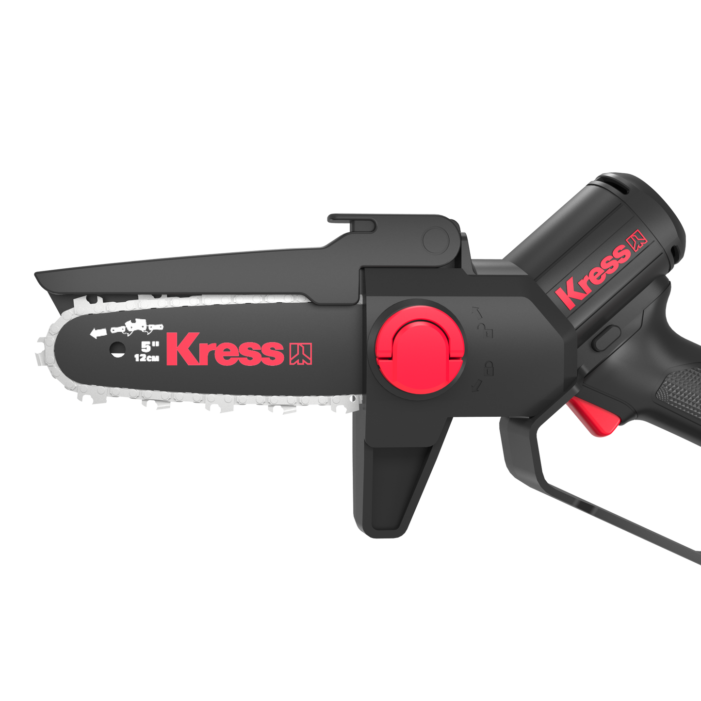 Tronçonneuse à une main Kress 20 V 12 cm moteur brushless