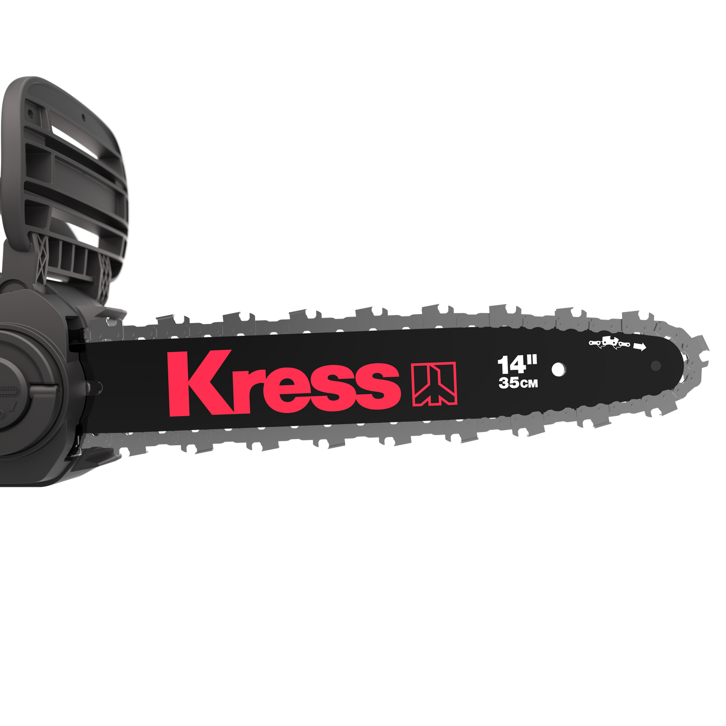 Tronçonneuse moteur brushless Kress 40 V 35 cm