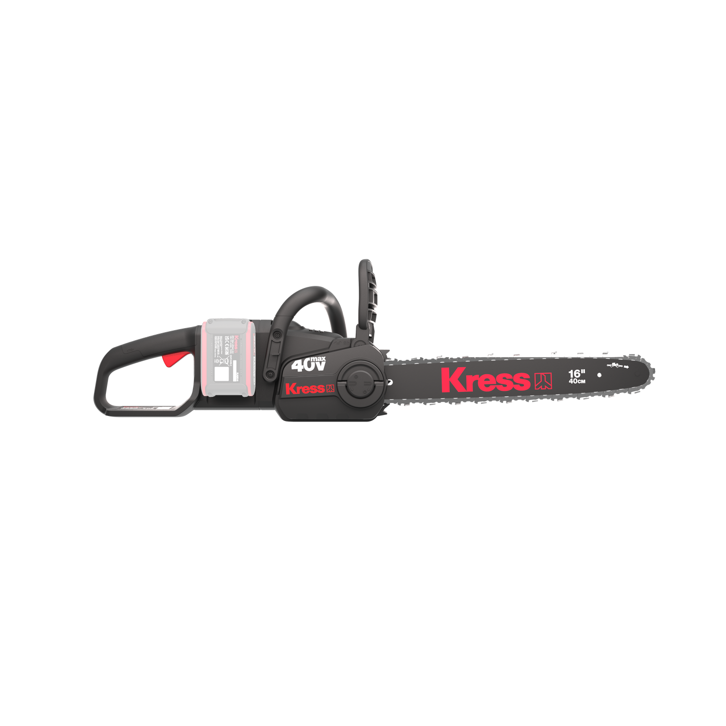 PROMO Tronçonneuse Kress 40 V guide 40 cm ,quatre batteries et un chargeur