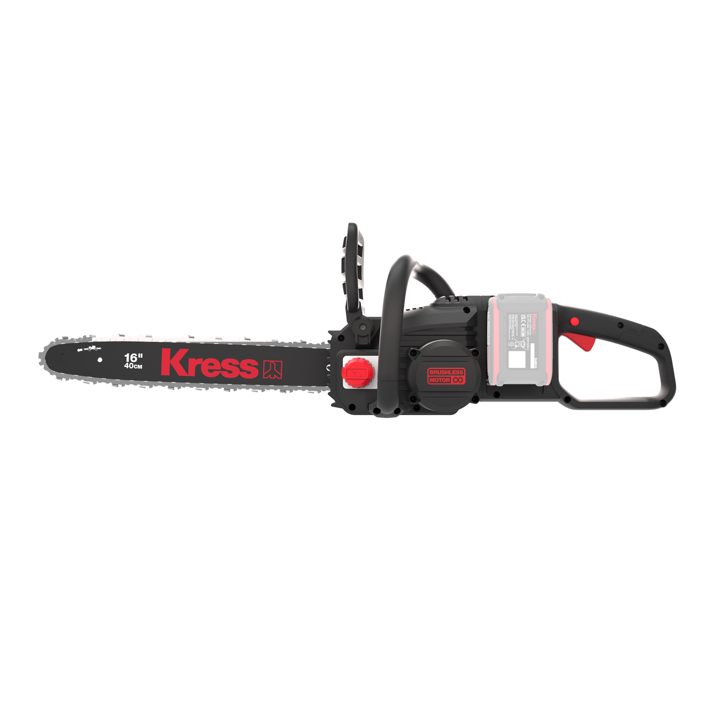 PROMO Tronçonneuse Kress 40 V guide 40 cm ,quatre batteries et un chargeur