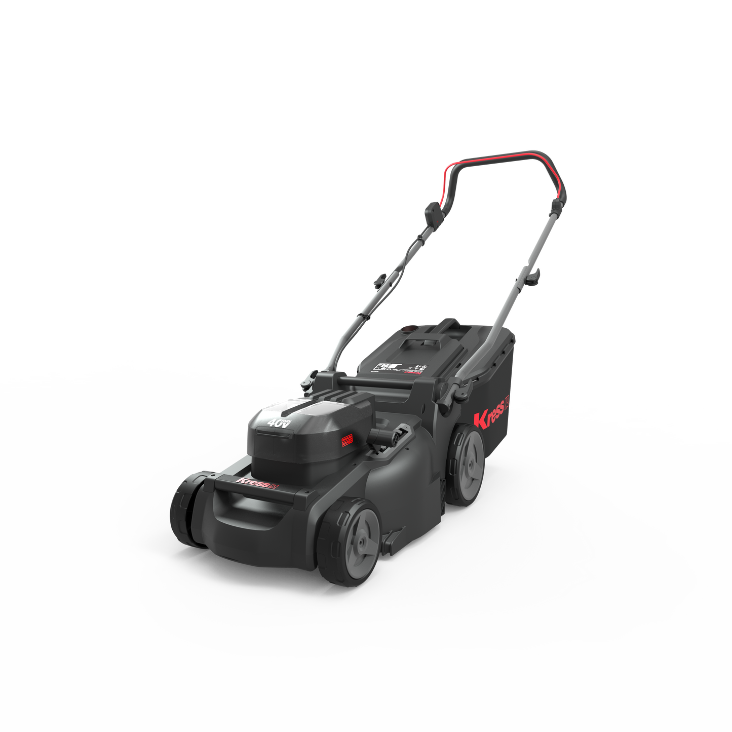 PROMO tondeuse Poussé 40V ,coupe 37cm avec quatre batteries et un chargeur