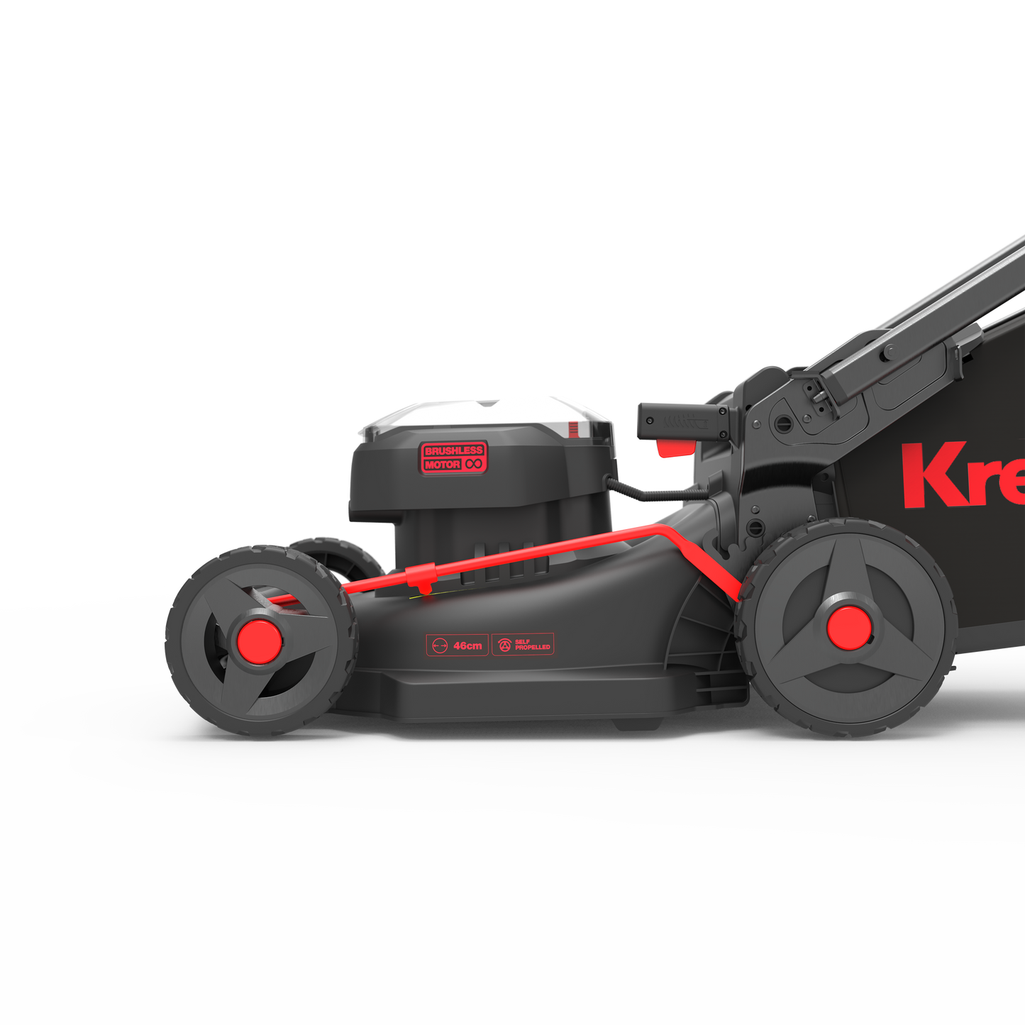 PROMO KG757 Tondeuse automotrice Kress 60 V 46 cm moteur brushless
