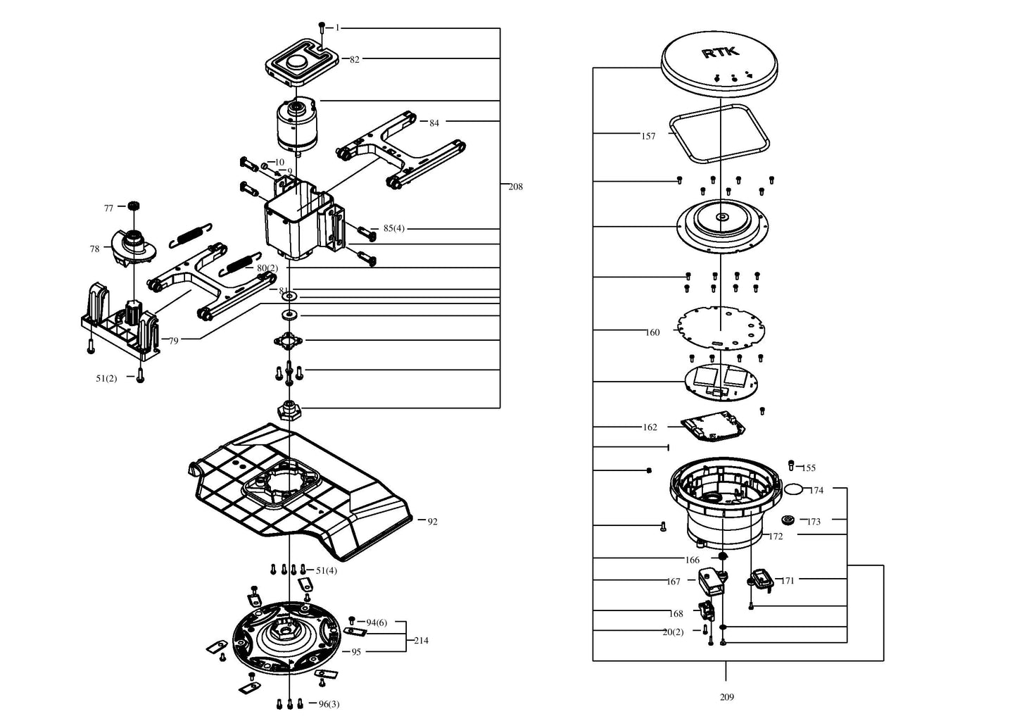 Robot kr174e