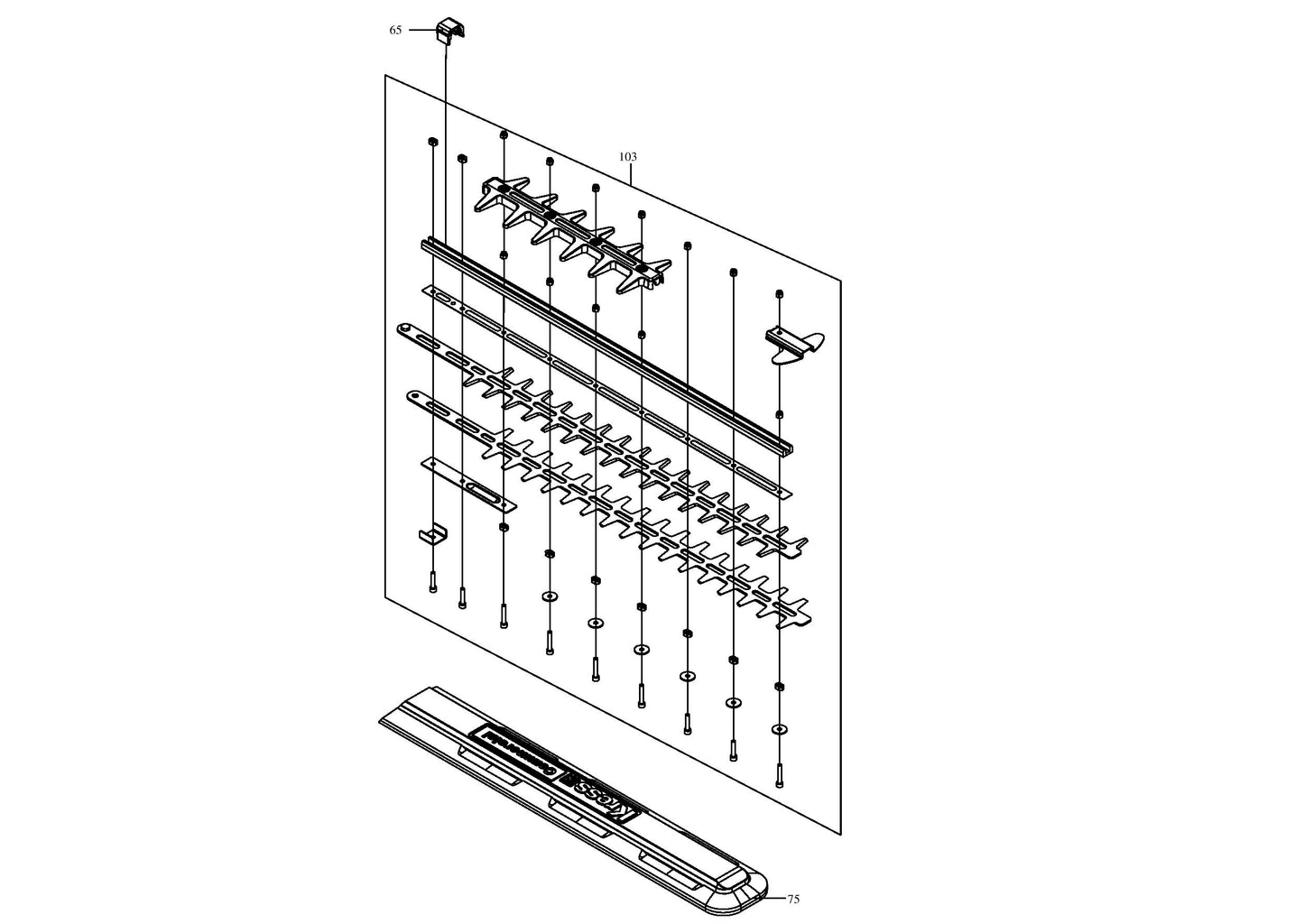 Taille-haie kc200