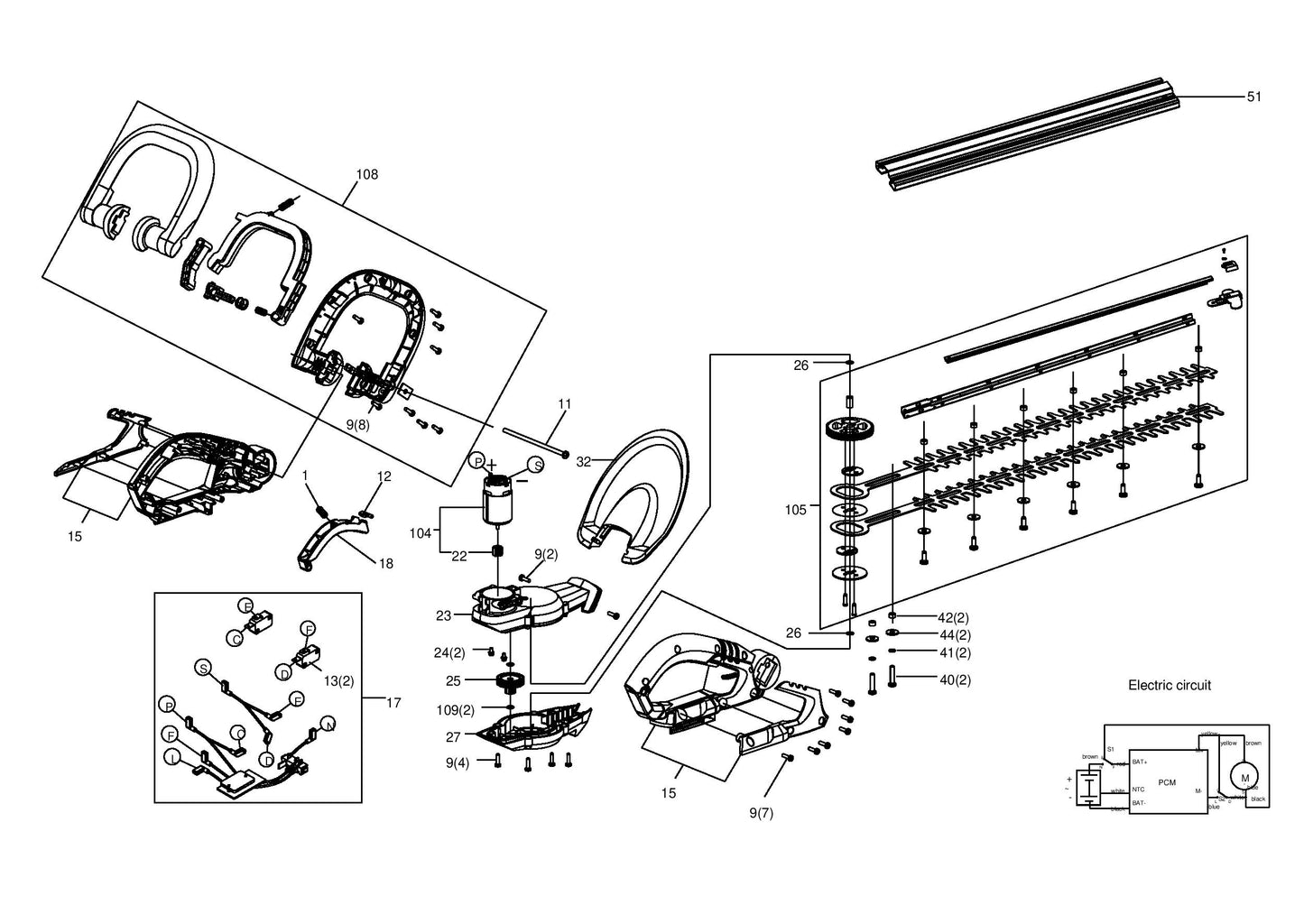 Taille-haie kg254