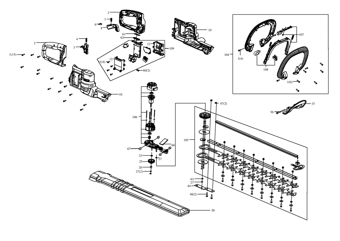 Taille-haie kg285
