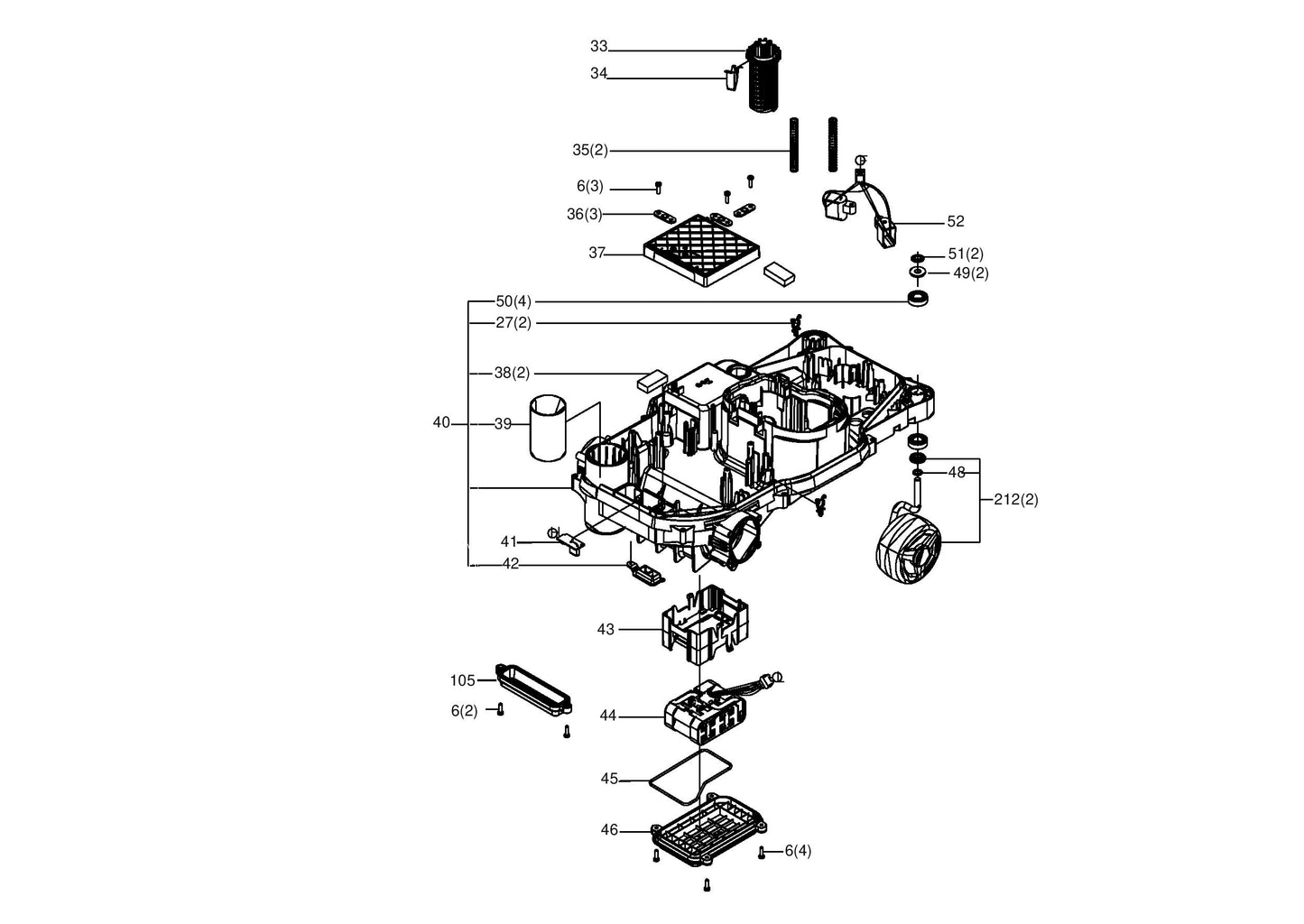 Robot kr120E, 121E, 122E, 123E