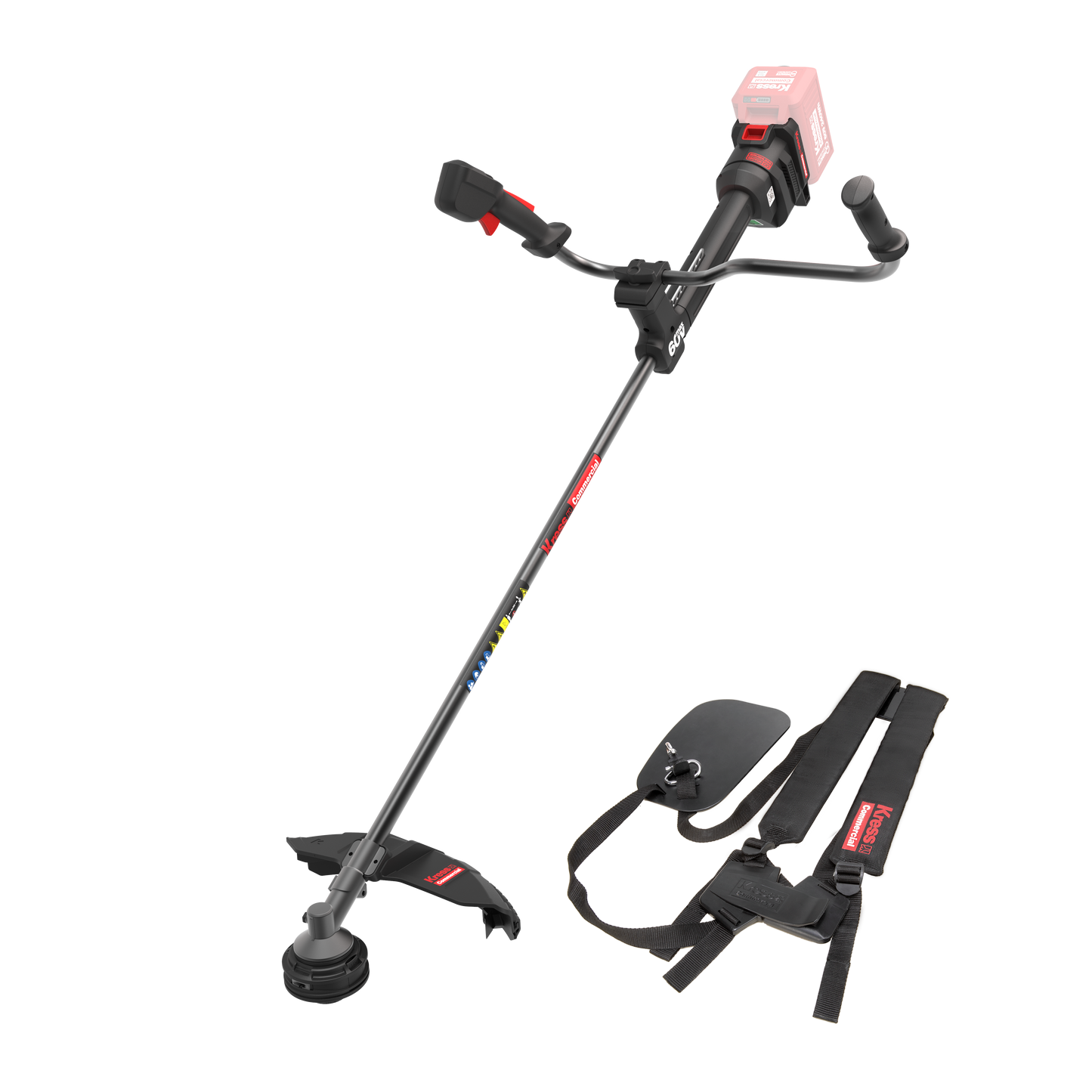 Débroussailleuse Kress Commercial 60 V 42 cm