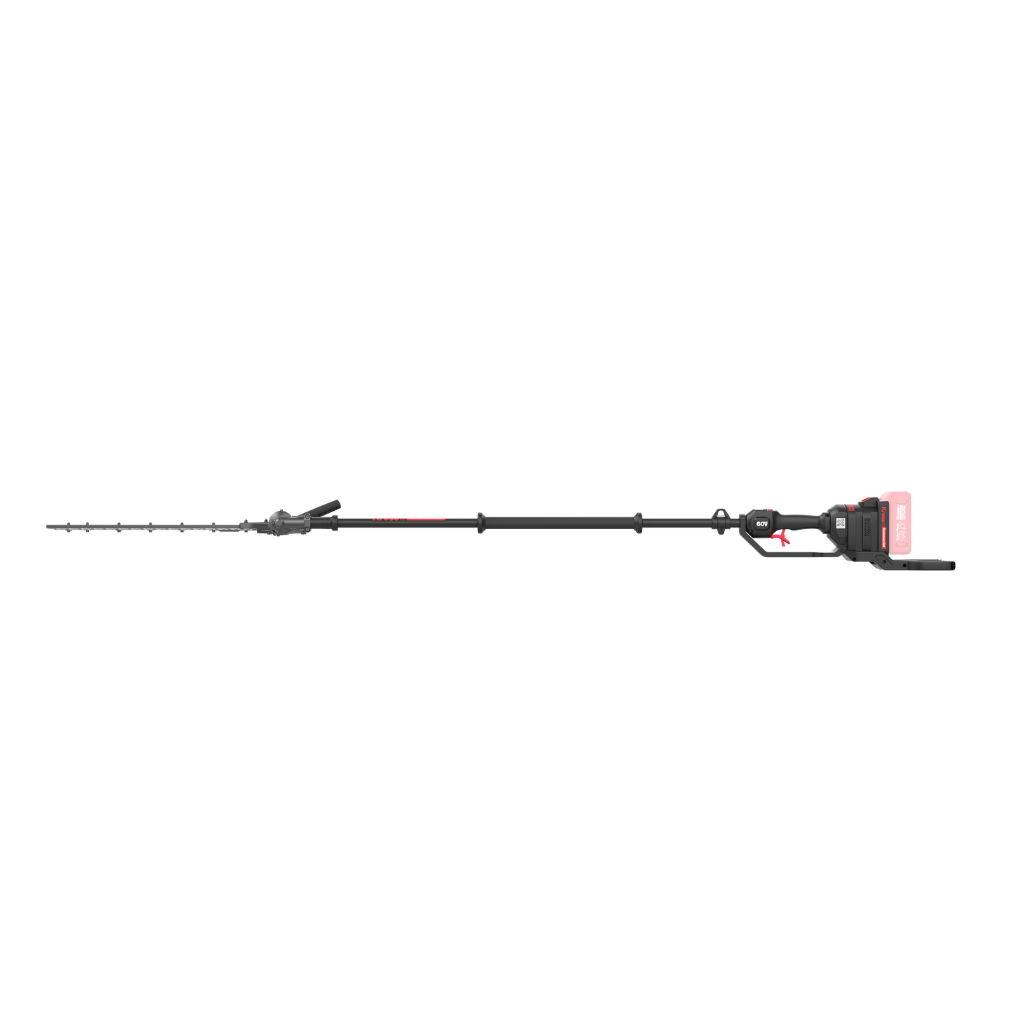 Taille-haie à perche articulé (145°) Kress Commercial 60 V 55 cm de long