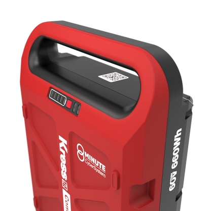 Kress Commercial 60 V 660 Wh 8-minute CyberPack batterie de grande capacité