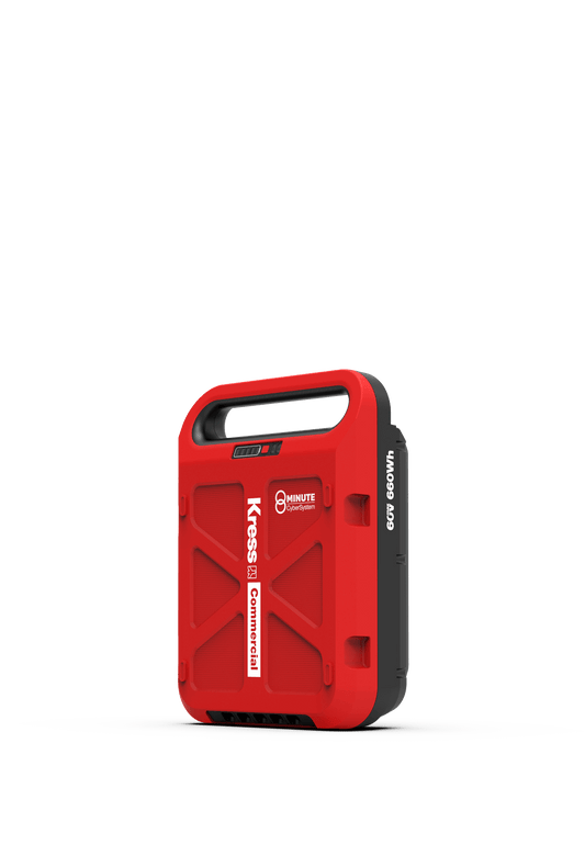 Kress Commercial 60 V 660 Wh 8-minute CyberPack batterie de grande capacité