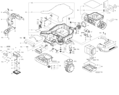 KR281E Spare Parts for Robotic Lawnmowers