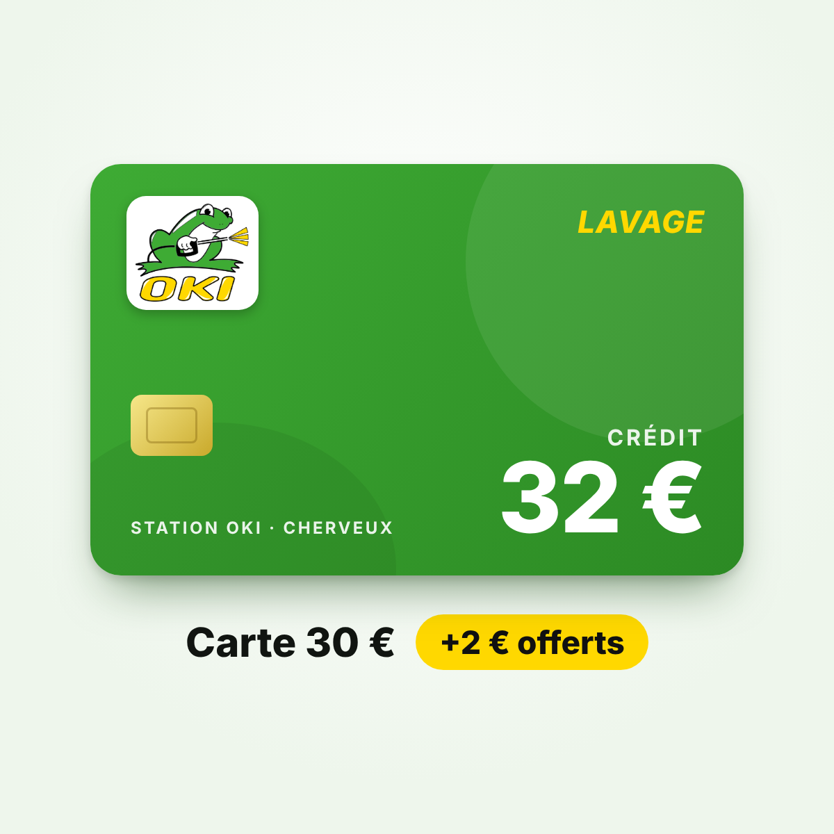 Carte oki 32€